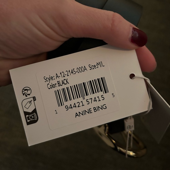 Anine Bing signature link belt - Picture 3 of 5